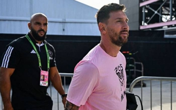 Messi's bodyguard banned from touchline at Inter Miami games