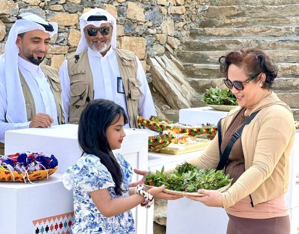 Visitors welcomed with Eid initiative at Thee Ain Heritage Village in Al-Baha