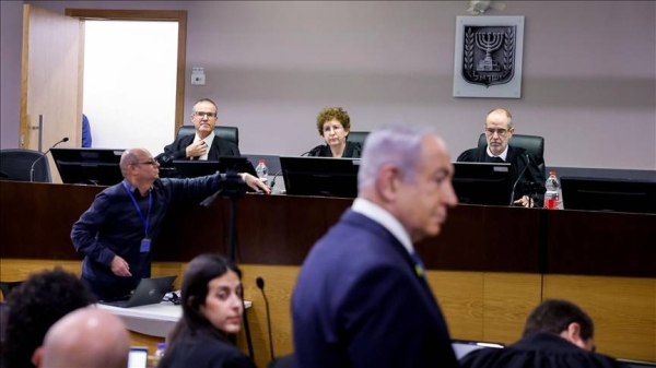 Netanyahu appears in court for 21st time in corruption trial