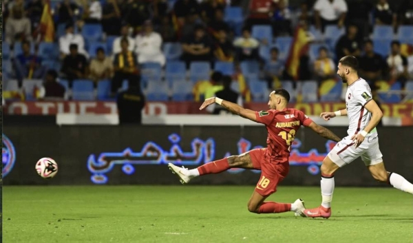Aubameyang fires Al Qadsiah into King’s Cup final with stoppage-time winner over Al Raed