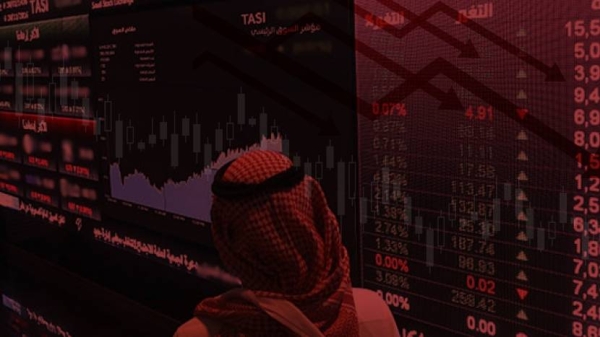 Saudi Aramco shares led the market's decline, falling 6.2 percent, and it was followed by Al Rajhi Bank, ACWA Power, and Saudi National Bank, with declines ranging between 5 and 6 percent.