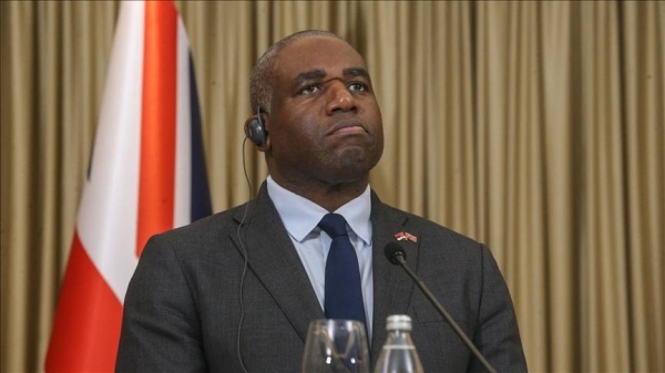  UK Foreign Secretary David Lammy.