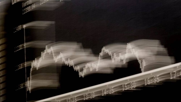 The curve of the German stock index DAX is pictured at the stock market in Frankfurt, Germany. 3 April 2025