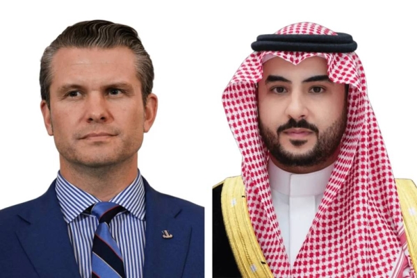 Prince Khalid bin Salman and US counterpart discuss over phone prospects for defense cooperation
