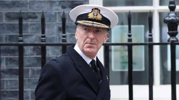 Admiral Sir Tony Radakin is the UK's most senior military officer