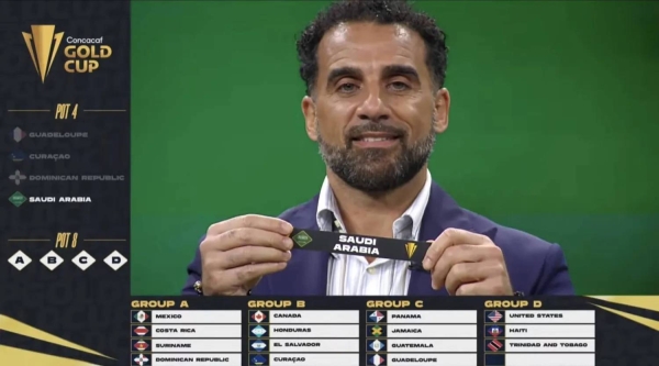 Saudi Arabia drawn with USA, Haiti and Trinidad in 2025 CONCACAF Gold Cup group