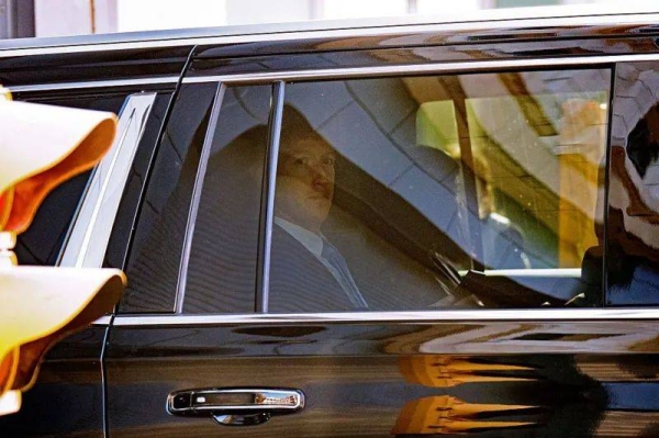 Mark Zuckerberg leaves court on Monday