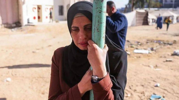 Israel's latest strikes have killed at least 37 people in a tented area for displaced civilians