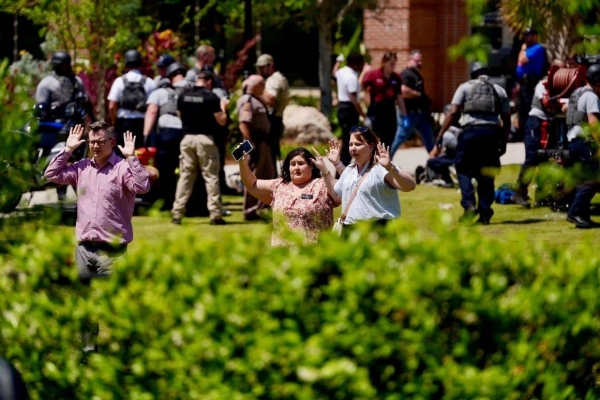 People evacuate FSU's campus