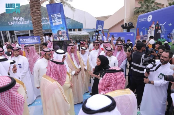 Minister of Environment, Water and Agriculture Eng. Abdulrahman Al-Fadley during the launching of the 