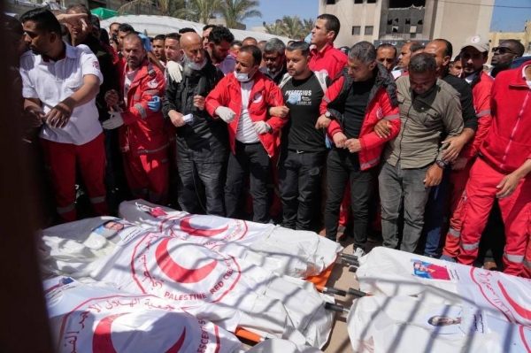 Israeli probe finds ‘professional failures’ in killing of 15 Palestinian medics in Gaza