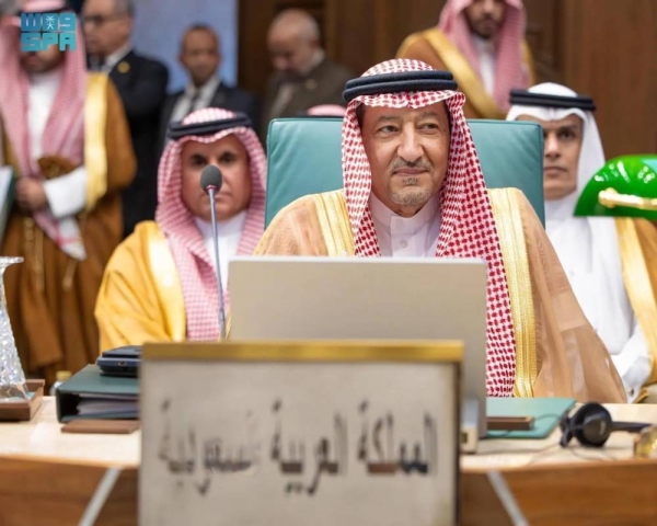 Deputy Saudi Minister of Foreign Affairs Eng. Waleed Al-Khereiji attending the 163rd ministerial level session of the Arab League Council in Cairo on Wednesday.