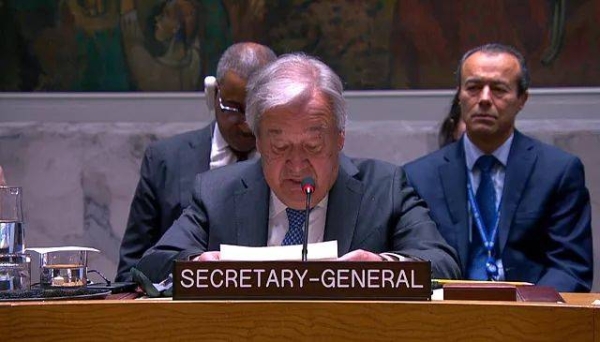United Nations Security Council Session on the Middle East, United Nations, Tuesday, April 29, 2025