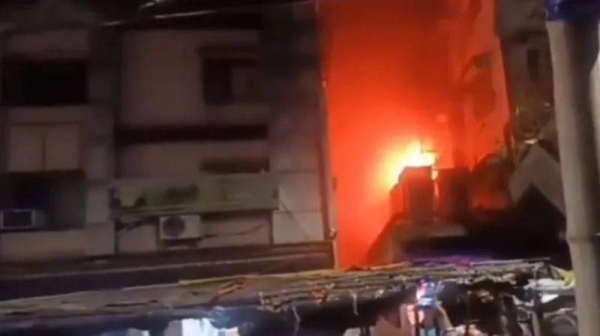 The fire broke out on Tuesday evening at a hotel in Kolkata city