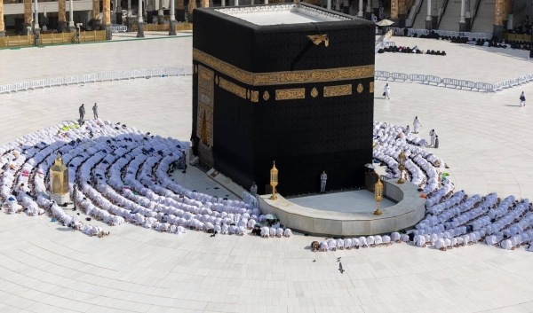 Mataf nearly empty as entry to Makkah restricted to Hajj visa holders