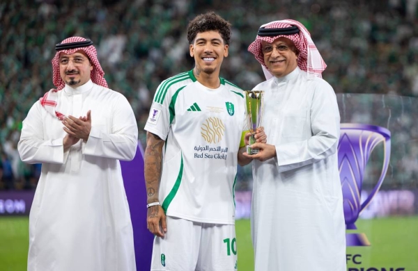 The Brazilian forward delivered a masterclass in the final at King Abdullah Sports City on Saturday.