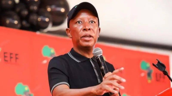Julius Malema is known for his fiery rhetoric against Western powers