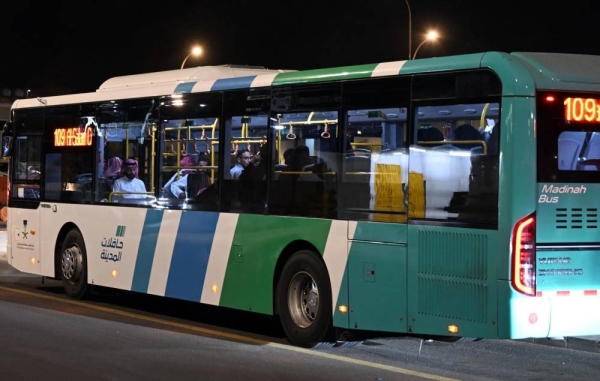 Madinah recorded over 1.3 million passengers.