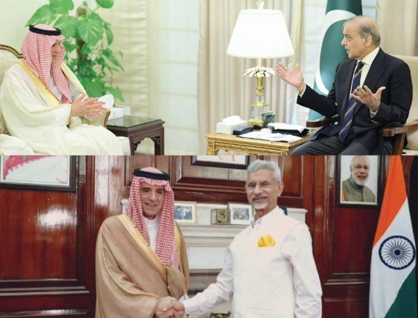 Saudi Arabia leads peace push as first nation to dispatch envoy to India and Pakistan