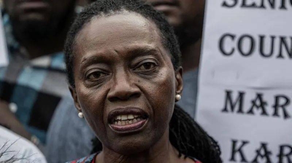 Martha Karua was interrogated for several hours by Tanzanian authorities, her party says