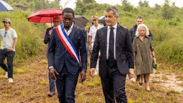 Gérald Darmanin visited French Guiana over the weekend