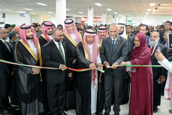 Maldives President Dr. Mohamed Muizzu inaugurated the Makkah Route Initiative at Velana International Airport in Male on Monday.

