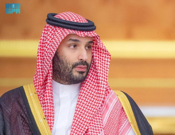 Crown Prince and Prime Minister Mohammed bin Salman chairs the Cabinet session in Jeddah on Tuesday.
