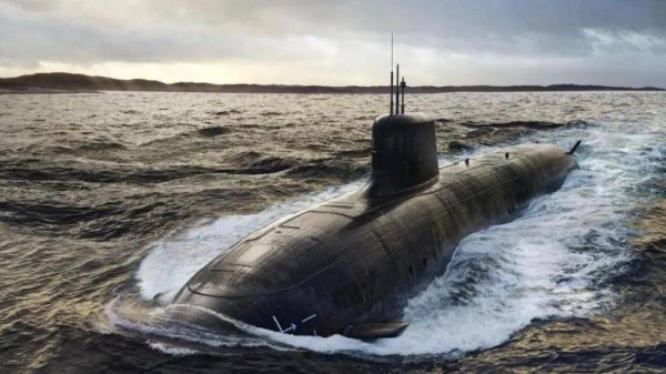 An illustration of what an SSN-AUKUS submarine will look like