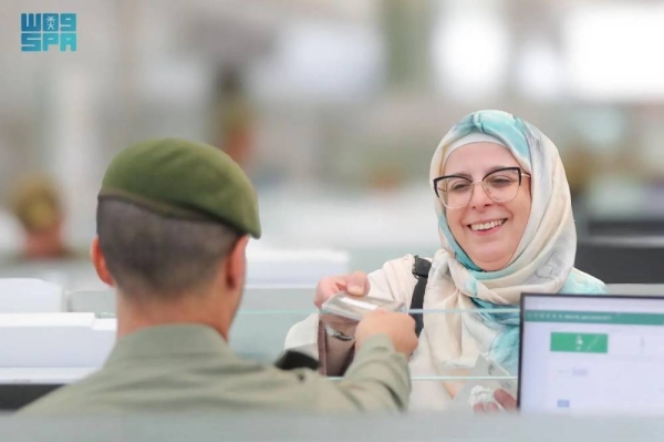 The General Directorate of Passports completed the departure procedures for the first flights of pilgrims via King Abdulaziz International Airport in Jeddah
