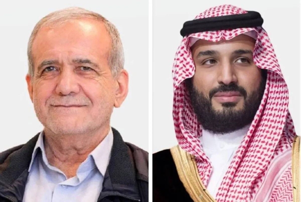 Crown Prince reaffirms Saudi condemnation of Israeli attacks in call with Iran’s president