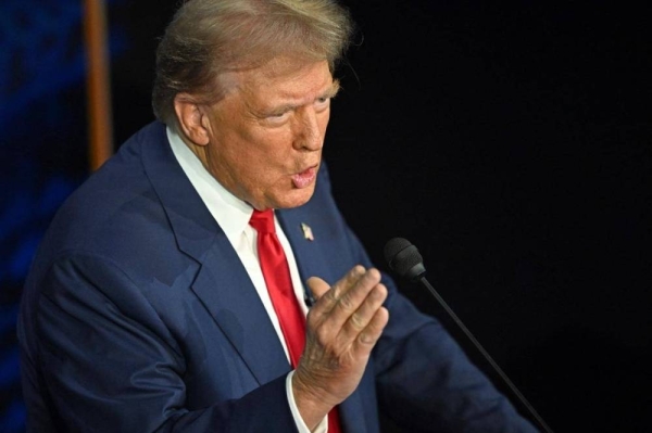  US President Donald Trump.