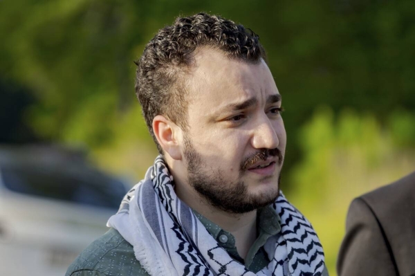 Palestinian activist and former Columbia University graduate student Mahmoud Khalil.
