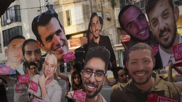 Families of Israeli hostages demanding their release