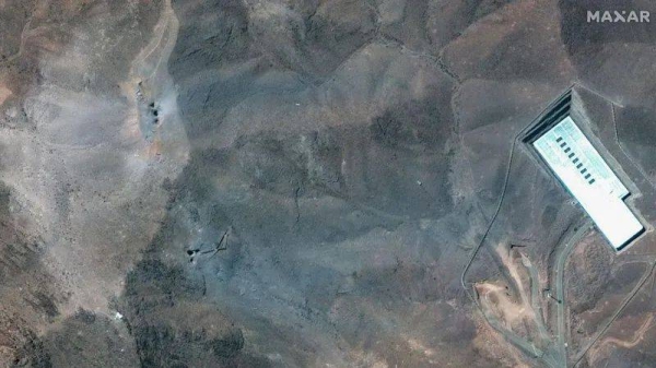Satellite images after the US attack show large craters visible at the Fordo nuclear site in Iran