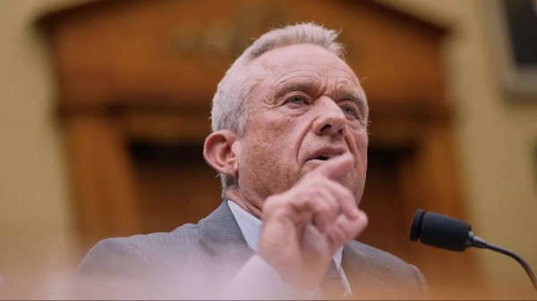 US health secretary Robert F Kennedy Jr is pictured in Washington, DC, on June 24, 2025