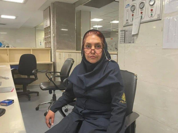Nurse Ashraf Barghi fears that Israel will attack Iran again