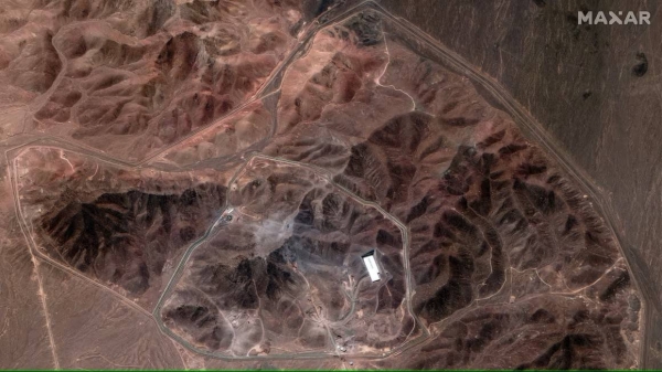 Satellite images of Iran's Fordow nuclear enrichment plant show vehicles, excavation equipment and a crane, with ongoing activity near the craters caused by last week’s US strikes.