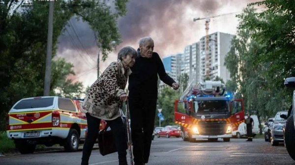 The latest Russian attack broke another record with 550 missiles raining down on Ukraine overnight