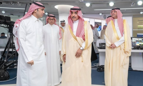 Saudi media minister visits Al Arabiya headquarters in Riyadh following full operational relocation