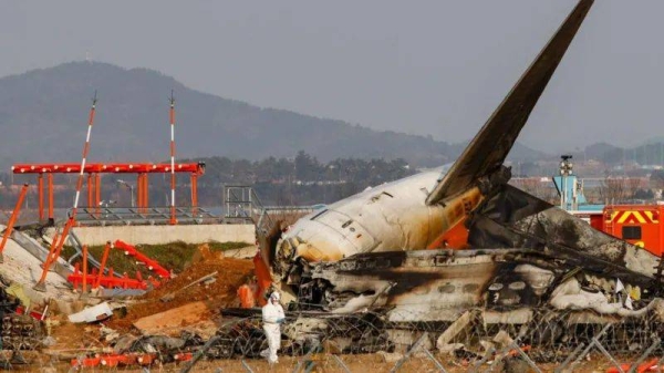 Families of the victims say a concrete mound that the plane crashed into had made the accident so devastating