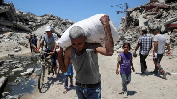Tom Fletcher, UN humanitarian chief, said most of the UN's food lorries were looted by desperately hungry Palestinians after entering Gaza on Sunday