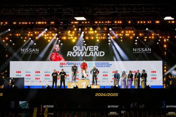 Nissan Formula E Team celebrates a landmark season 11 with proud Saudi sponsor Electromin