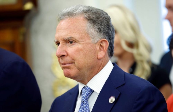 US envoy Steve Witkoff, pictured in July, visited Gaza on Friday for the second time this year.