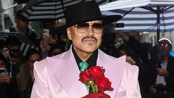 US fashion designer Willy Chavarria at The Mark Hotel before the 2025 Met Gala