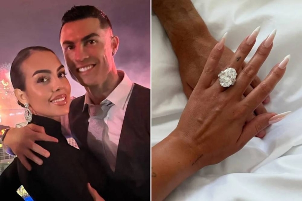 Cristiano Ronaldo and Georgina Rodriguez announce engagement after eight years together