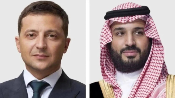 Crown Prince reaffirms support for resolving Ukrainian crisis during call with Zelenskyy
 