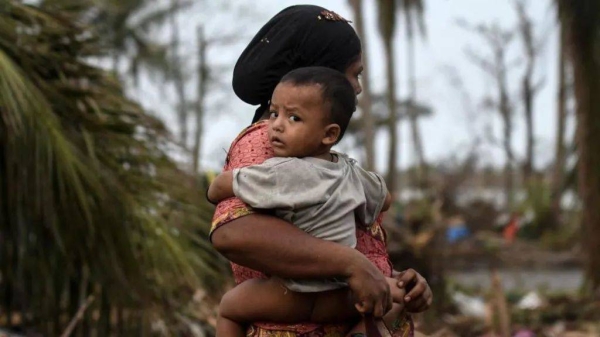 Communal fighting and war have displaced some hundreds of thousands of Rohingya in Rakhine State