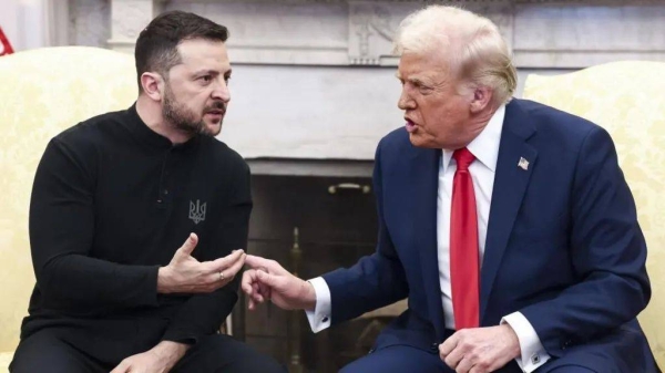 Nato leaders also appear eager to avoid a repeat of Zelensky's February trip to the Oval Office that ended abruptly after an argument 
