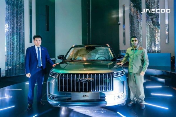 Bader Faisal AlShuaibi ignites JAECOO DAY as JAECOO 5 makes its explosive Middle East debut in Riyadh