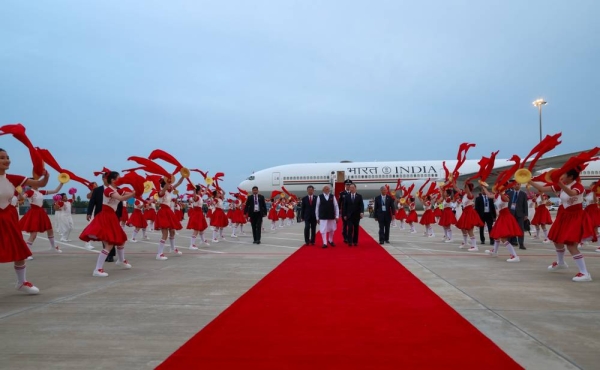 Modi arrives in China for first visit in 7 years for SCO summit